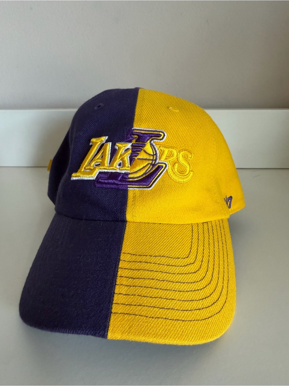 NBA Purple and Gold Stitched‎ Team Cap